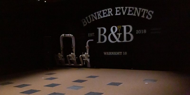 Bunker bar under the earth near Starnberg