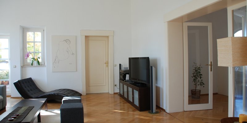 Kreuz-Gewölbe Traumwohnung - Wohnbereich 