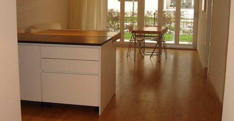 Architektengartenwohnung am Engl. Garten - frisches zeitloses design