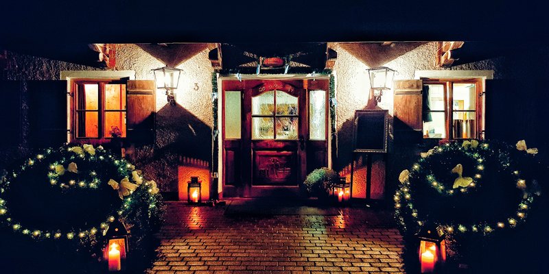 Typisch bayerische Location nahe der A8