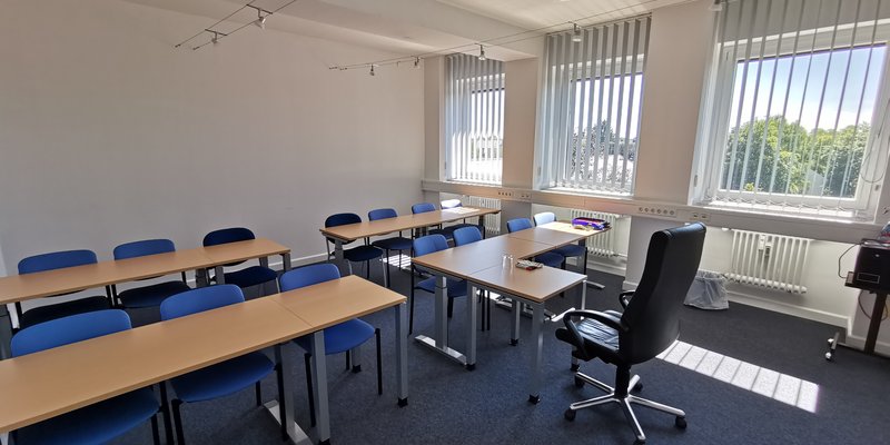 Bright and spacious seminar rooms