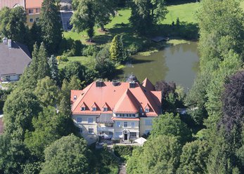 Old Castle in the countryside near Lake Starnberg