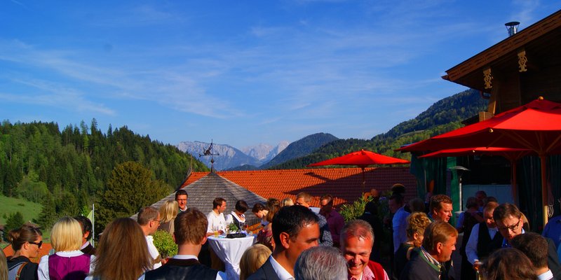Berghotel mit urigen Stadeln, Stuben, Hütten