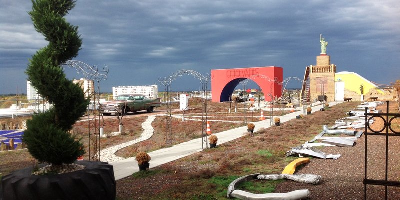 Atelier mit Skulpturengarten  - Skulpturengarten