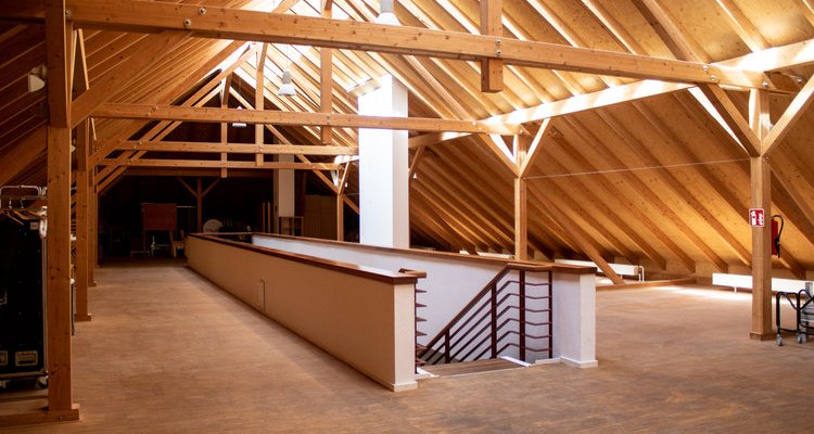 Hofgut m. Saal, Kapelle, verwunschenem Garten - Die Dachgalerie