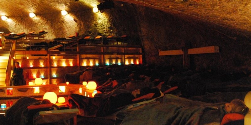 Salzwelt tief im Berginneren