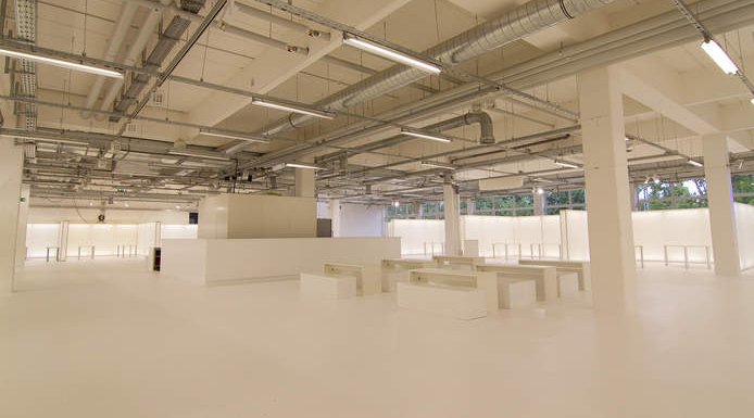 Five multi-purpose halls in Munich-Nord