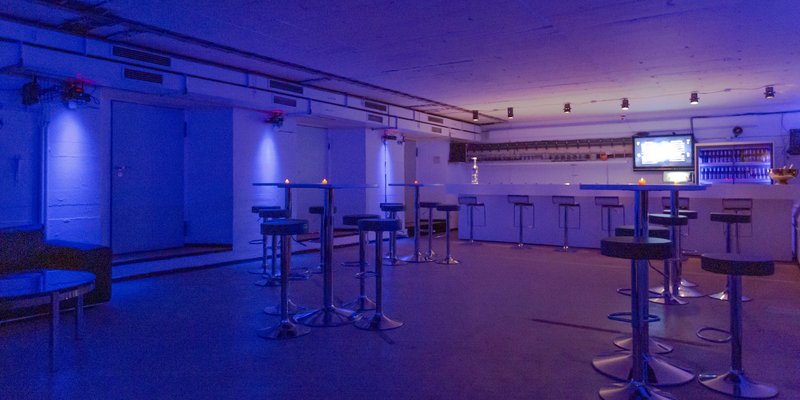 Bunker bar under the earth near Starnberg