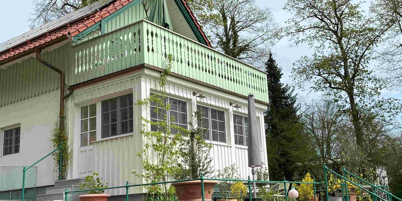 Seegrundstück- Landhaus, Terrasse, Seeblick