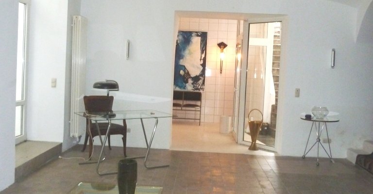 Atelier mit Wintergarten Schwabing, stylish - Raumtiefe Atelier mit Wintergarten Schwabing, stylish - Raumtiefe