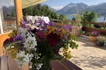 Location overlooking the Schliersee Lake and mountains