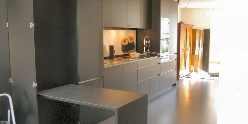 Atelier-Doppelhaus in zeitgenöss. Stil