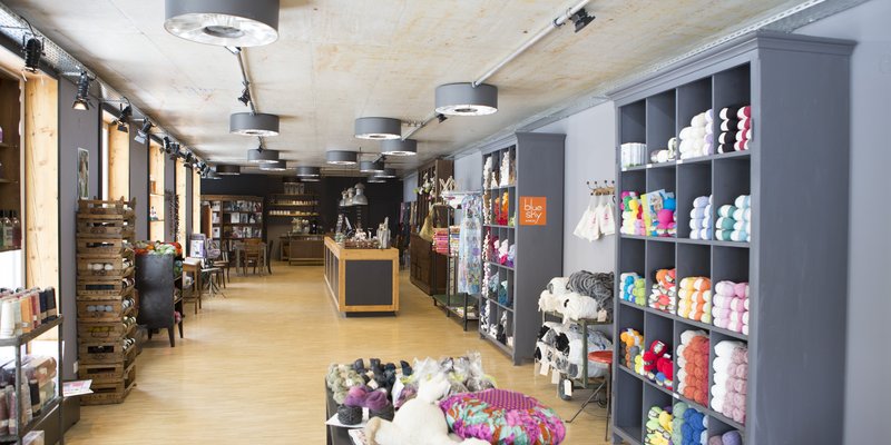 Ladengeschäft mit Loftcharakter