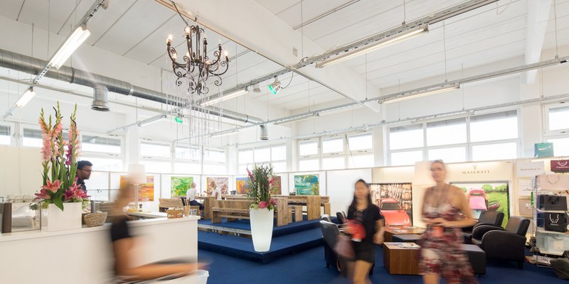 Five multi-purpose halls in Munich-Nord