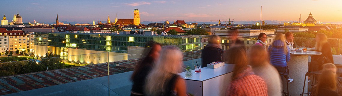 Locations with a view over Munich Locations with a view over Munich