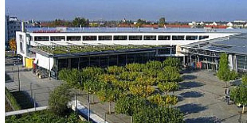 Stadthalle im Westen Münchens