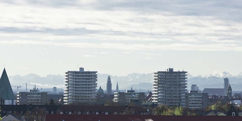 Sehr helles LOFT über den Dächern