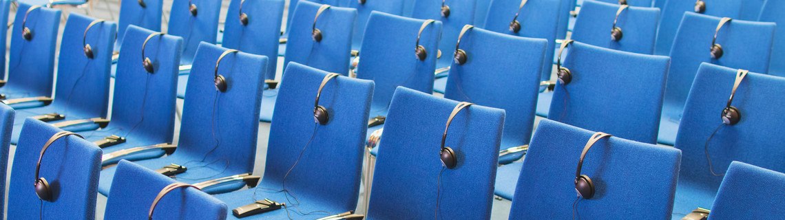Conference Centre with simultaneous translation Conference Centre with simultaneous translation