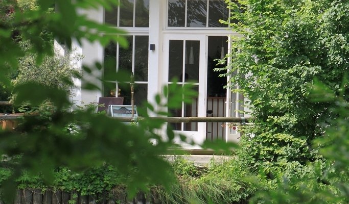 Beach Club directly at the river