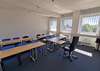 Bright and spacious seminar rooms