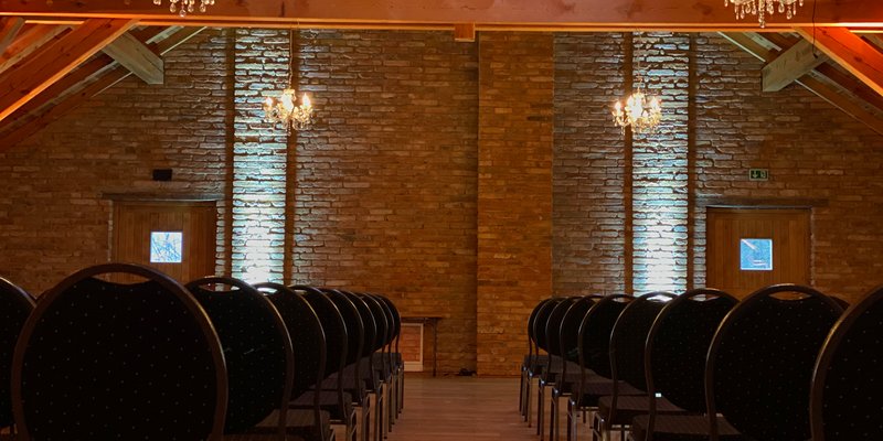 Eventtenne nördlich von München - Bestuhlung für Vortrag in der Eventtenne, www.eventtenne.de