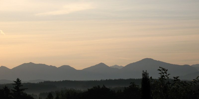 Estate in idyll. Secluded location, mountain views