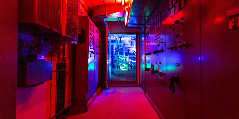 Bunker bar under the earth near Starnberg