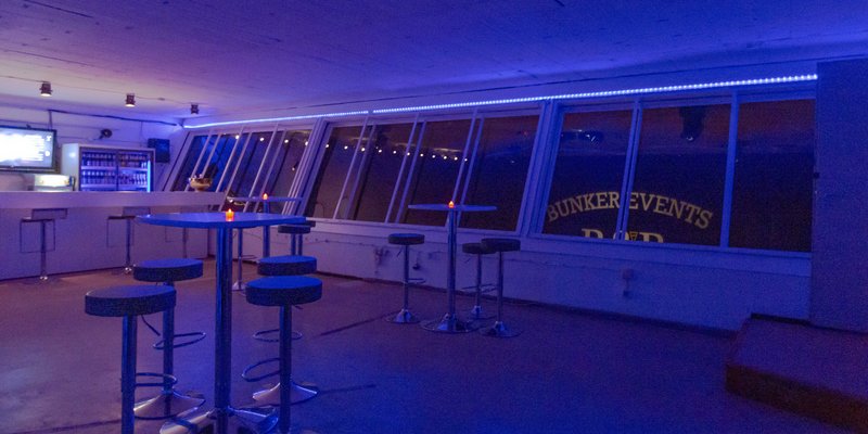 Bunker bar under the earth near Starnberg