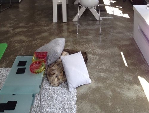 Loft Thalkirchen, offener Kamin, Kücheninsel