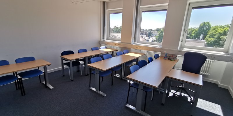 Bright and spacious seminar rooms