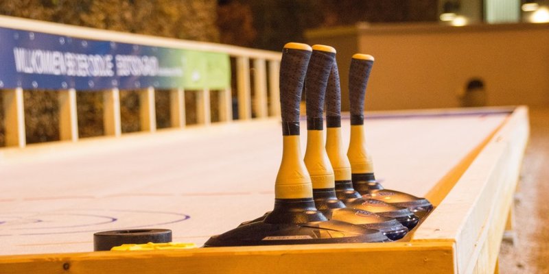 Eisstock-Gaudi nahe München Eisstock-Gaudi nahe München