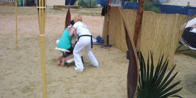 Mobile Massage Lounge für Ihr Event