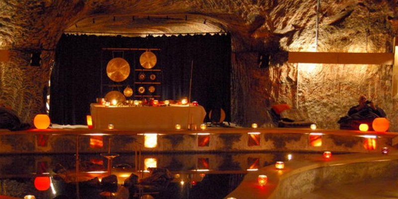 Salzwelt tief im Berginneren