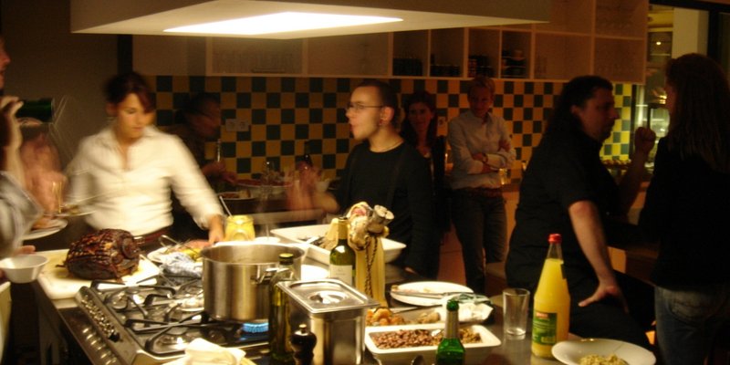 Very modern Show-Kitchen