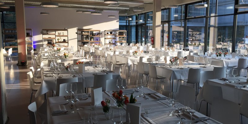 Rooftop Location über den Dächern Münchens