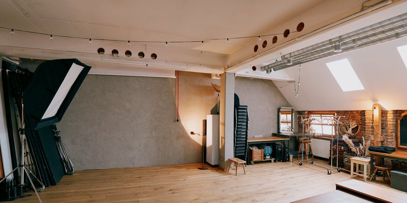 Studio im historischen Hof in der Stadt