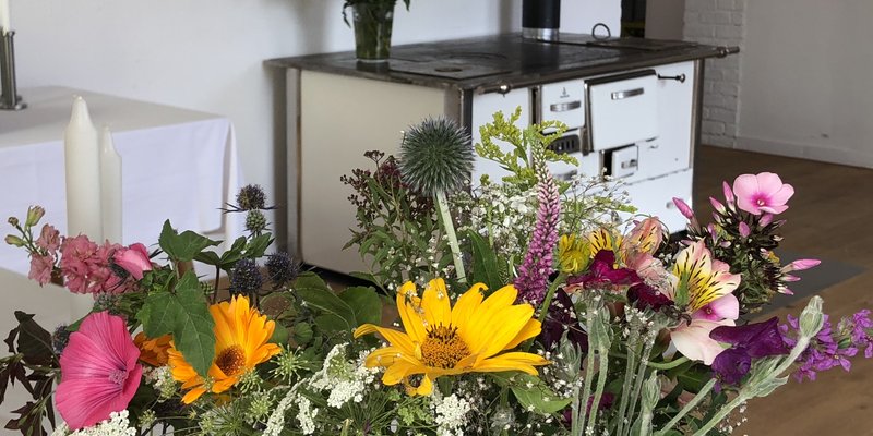 Location overlooking the Schliersee Lake and mountains