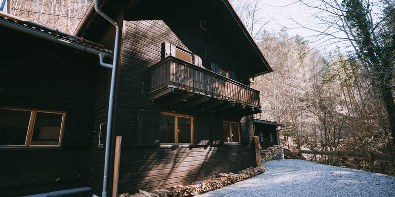 Seminar room in the middle of the forest