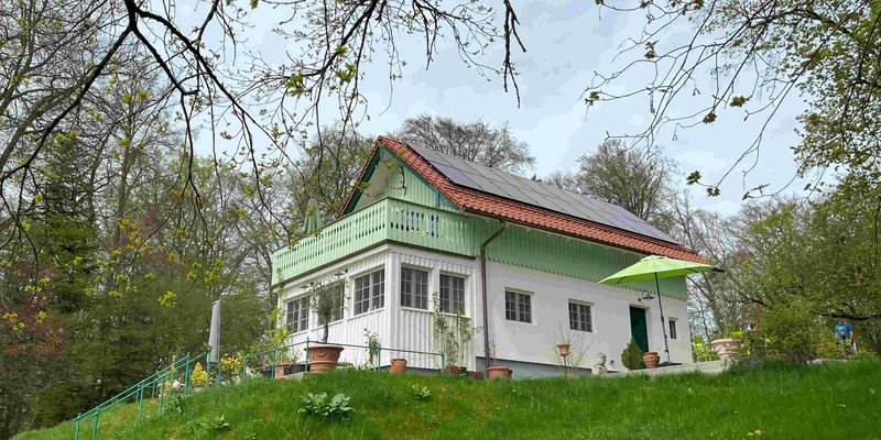 Seegrundstück- Landhaus, Terrasse, Seeblick