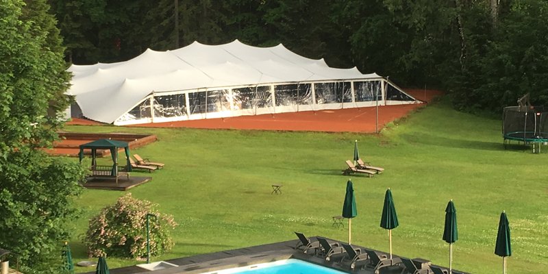 Stretchzelte für Events von 75 - 330 m² - Firmenfeier Stretchzelt